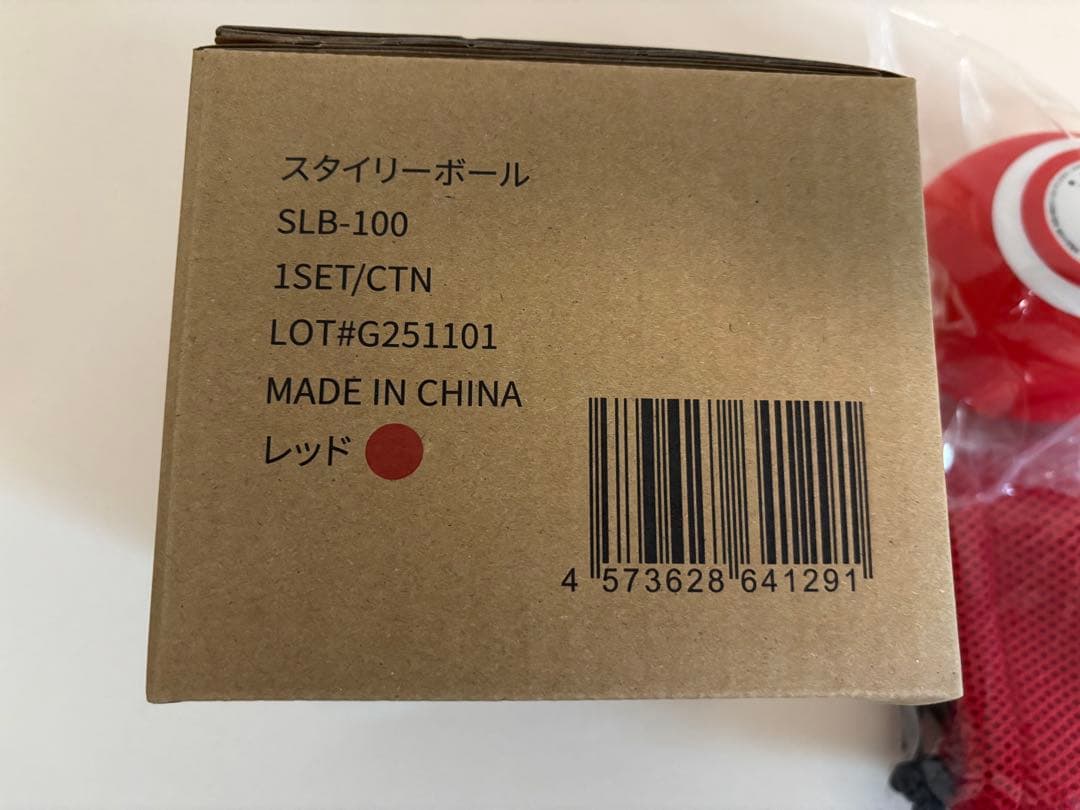 未使用品　ルネサンス スポーツクラブがつくったスタイリーボール　SLB-100