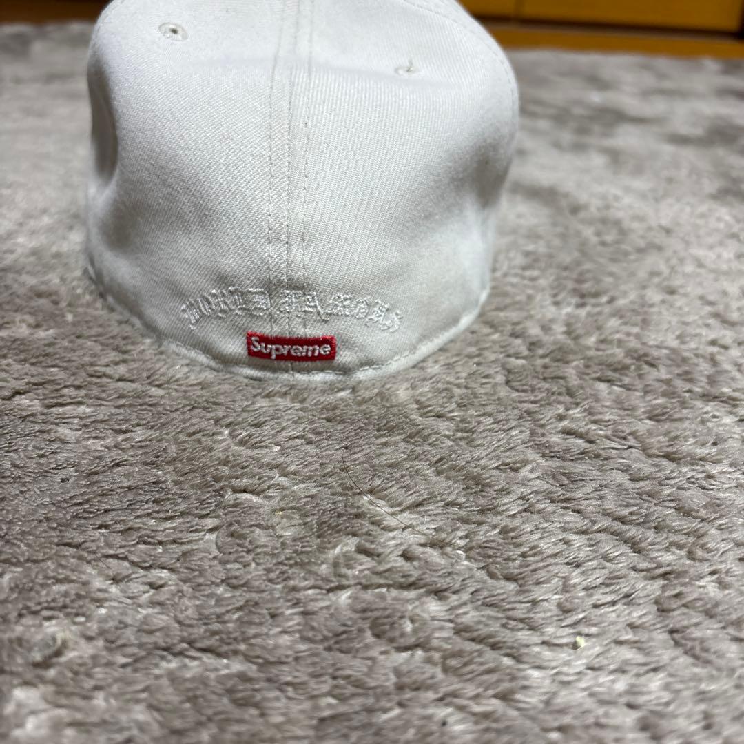 Supreme 59FIFTY ホワイトキャップ