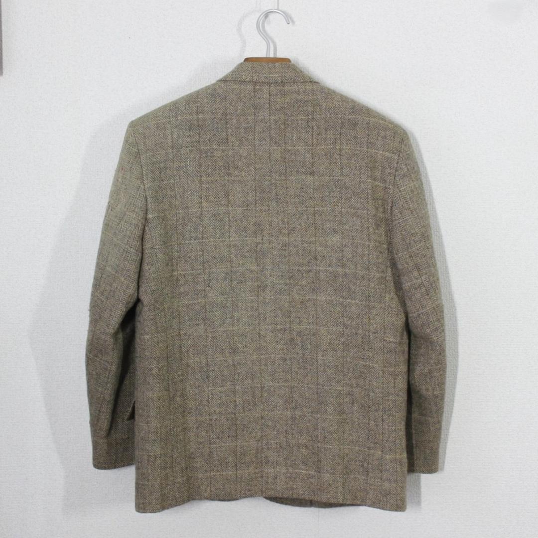 【極美品】パパス × ハリスツイード ジャケット L48 メンズ A7 3L