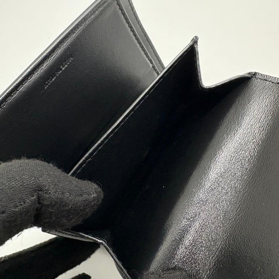 美品☆CELINE☆セリーヌ☆トリオンフ☆カーフスキン☆三つ折り☆財布☆ミニ財布