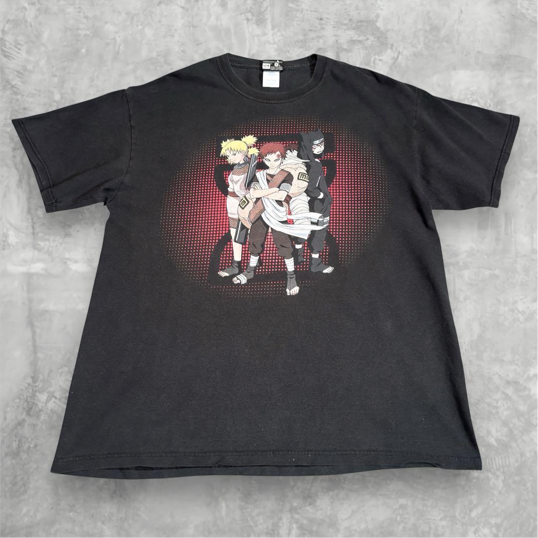 00s official NARUTO ナルト 我愛羅 砂の三兄弟 Tシャツ