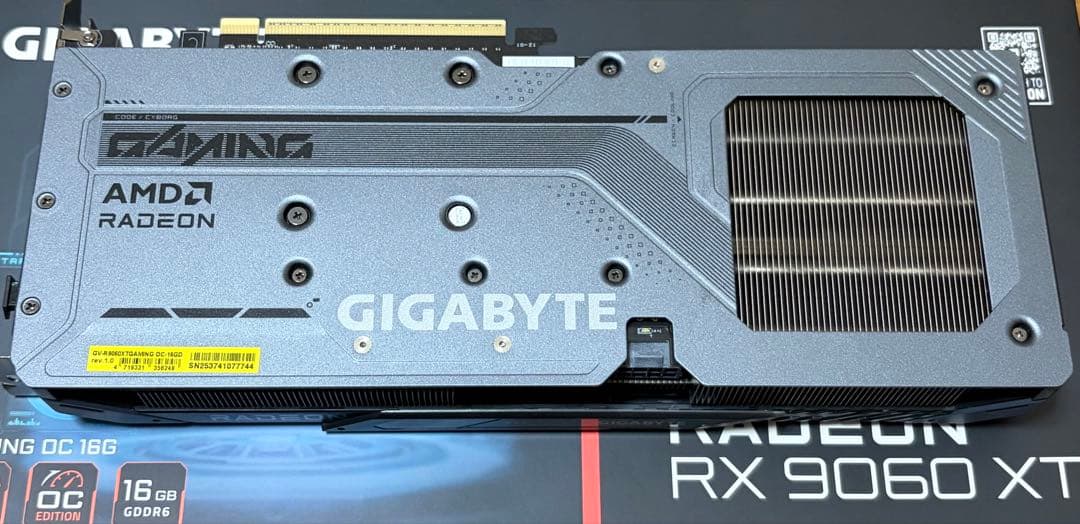 グラフィックボード・グラボ・ビデオカード GIGABYTE Radeon RX 9060 XT 16GB