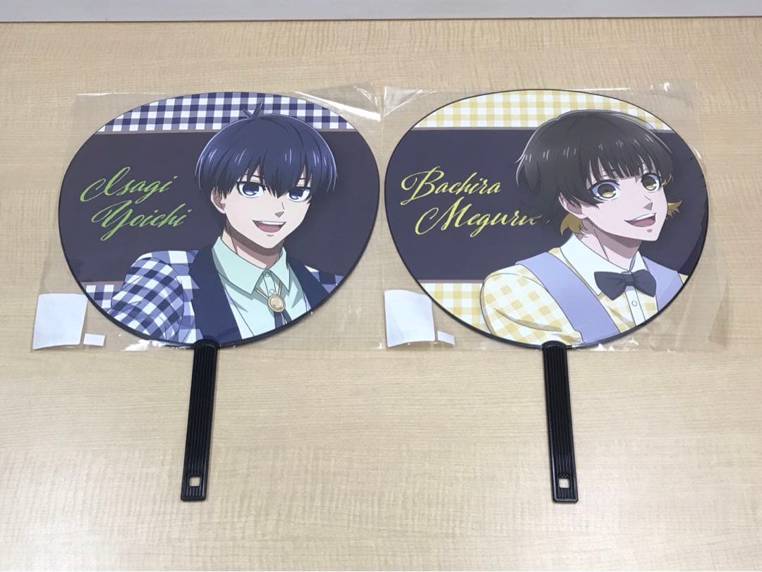 ❶ブルーロック ジャンボうちわ ABEMAアニメ祭 6種 まとめ売り
