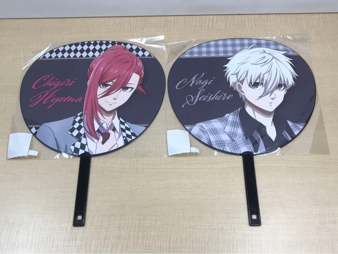 ❶ブルーロック ジャンボうちわ ABEMAアニメ祭 6種 まとめ売り