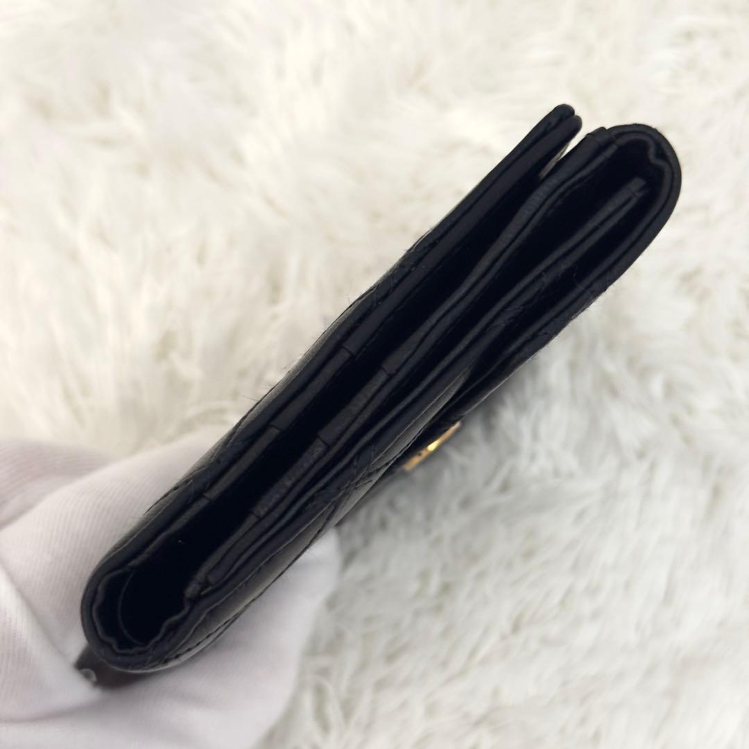 極美品⭐️CHANELシャネル ココマーク ビコローレ Wホック 財布 ギャラ付き