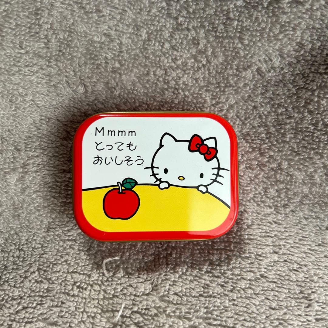 【サンリオ】ハローキティ 缶 小型 ミニ缶 レトロ 希少