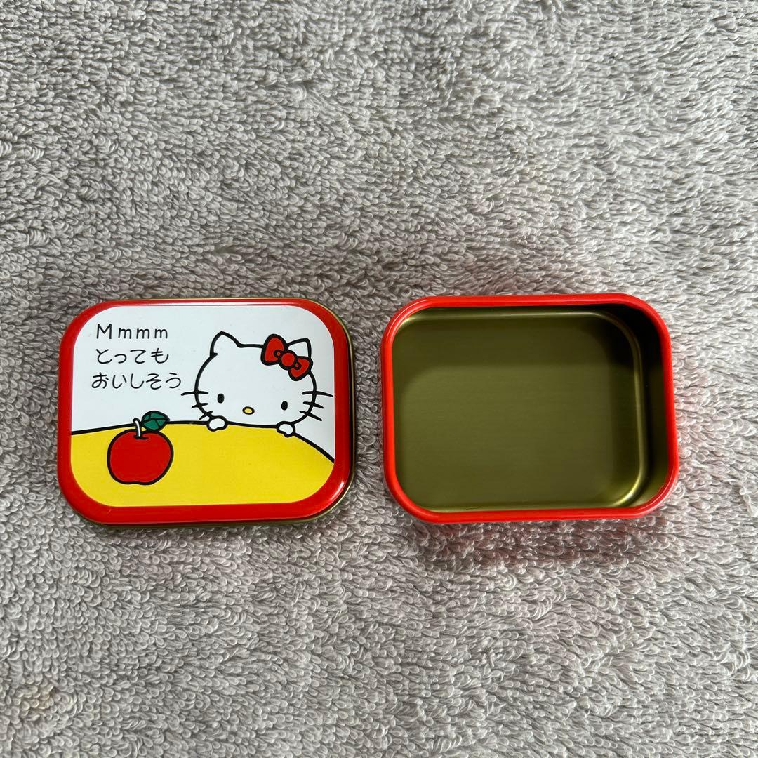 【サンリオ】ハローキティ 缶 小型 ミニ缶 レトロ 希少