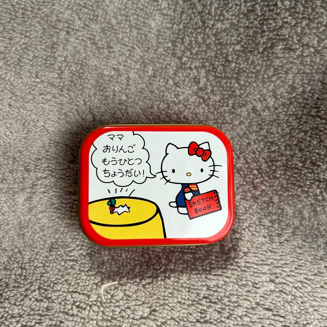 【サンリオ】ハローキティ 缶 小型 ミニ缶 レトロ 希少