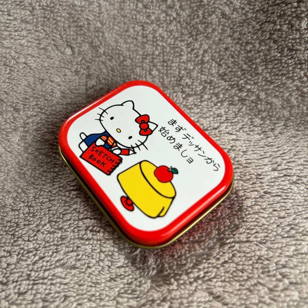 【サンリオ】ハローキティ 缶 小型 ミニ缶 レトロ 希少