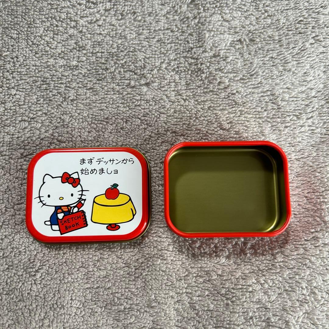 【サンリオ】ハローキティ 缶 小型 ミニ缶 レトロ 希少
