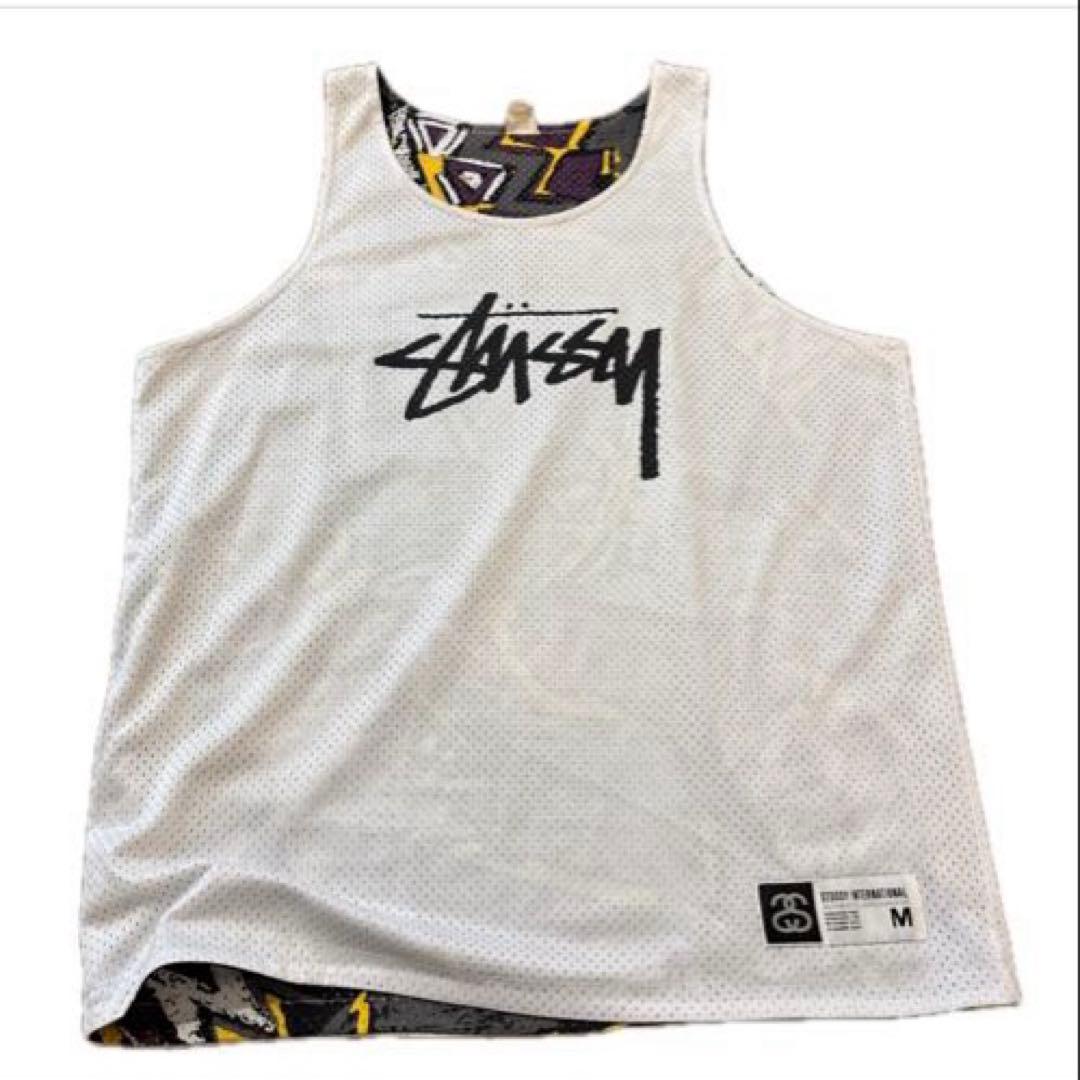 美品Stussy バスケットボールウェア リバーシブル