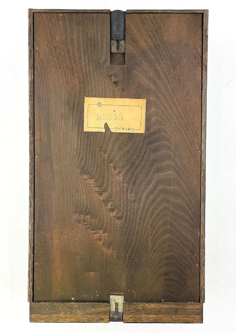 【希少 稼働品】愛知時計 No.2345 掛時計 ボンボン ゼ 昭和レトロ