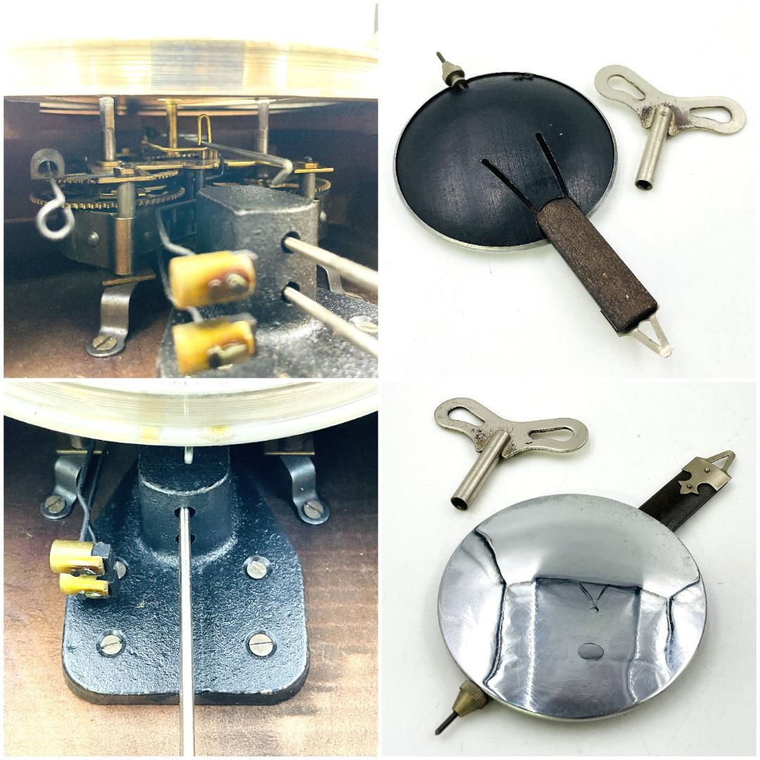 【希少 稼働品】愛知時計 No.2345 掛時計 ボンボン ゼ 昭和レトロ