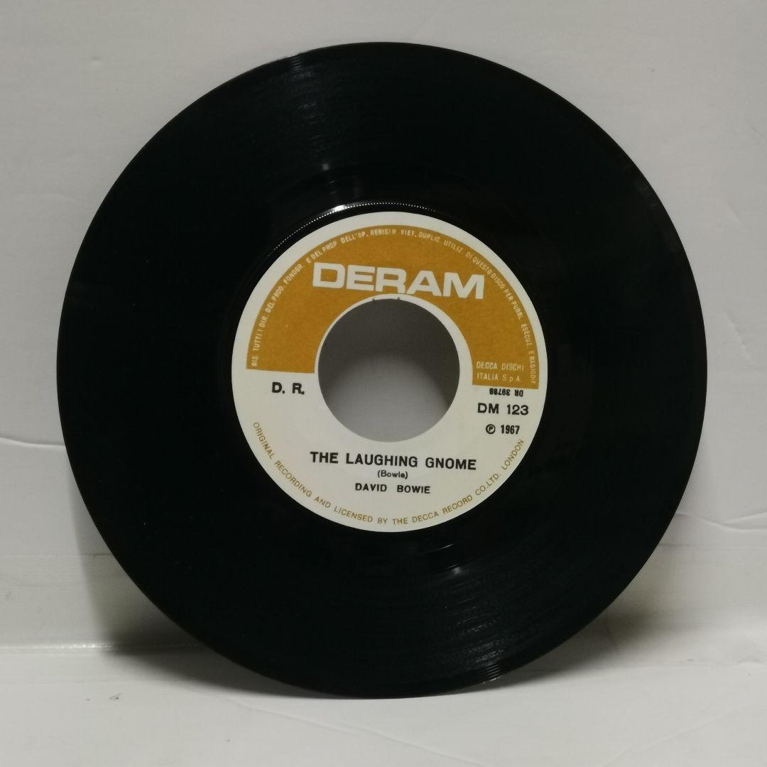 David Bowie Laughing Gnome 7\" イタリア Deram