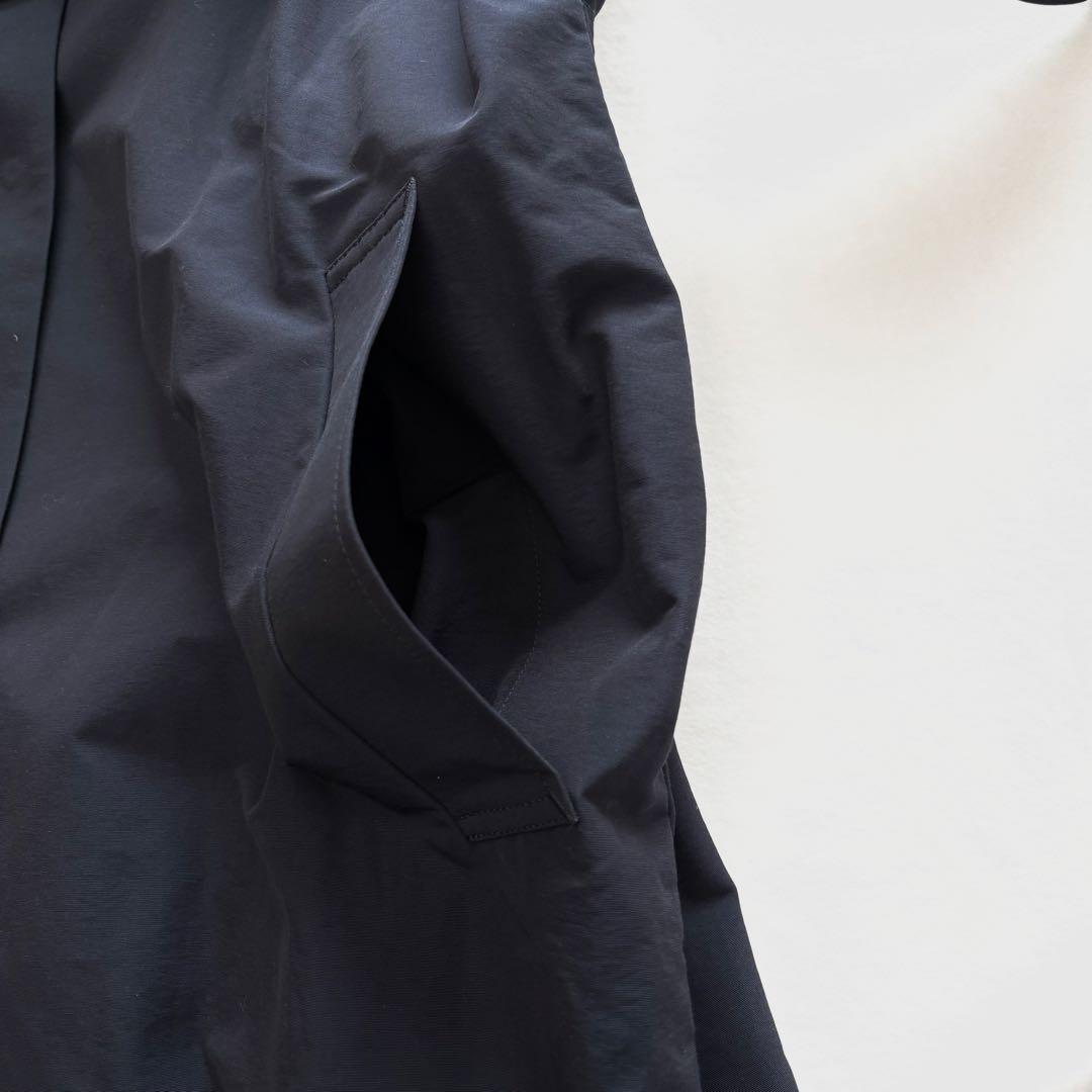 極美品☆アルアバイル allureville グログランノーカラーコート　ロング