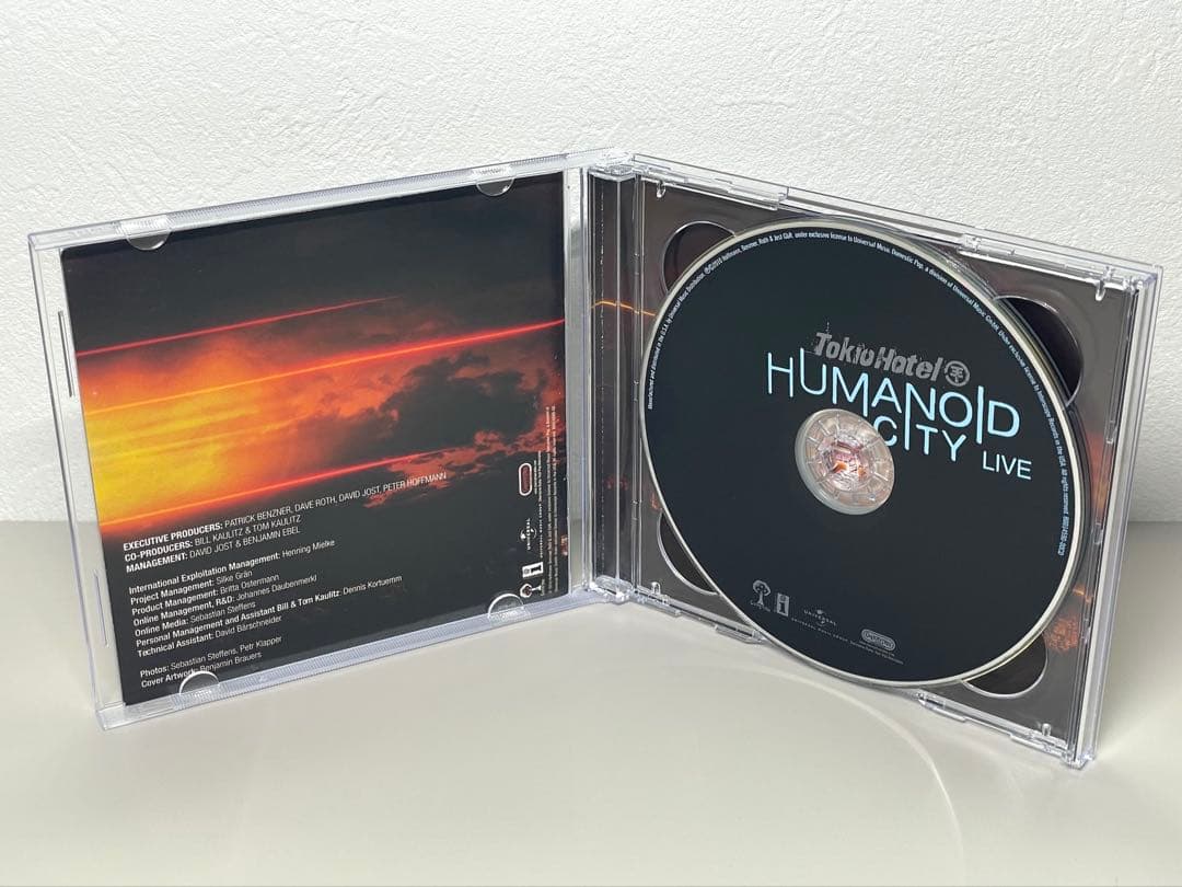 良品 CD Tokio Hotel HUMANOID CITY LIVE 輸入盤