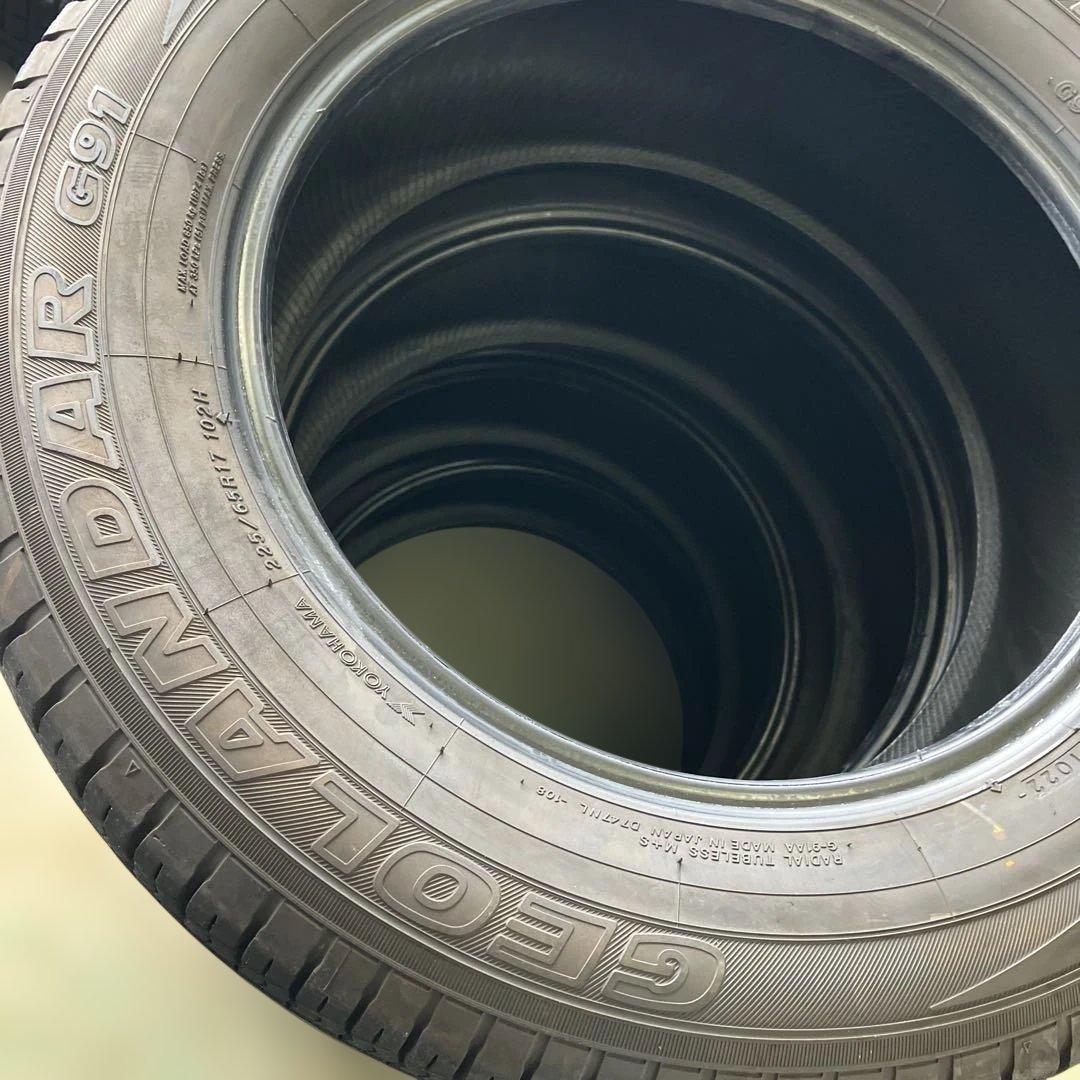 YH ジオランダーG91 225/65R17 22年製 4本セット