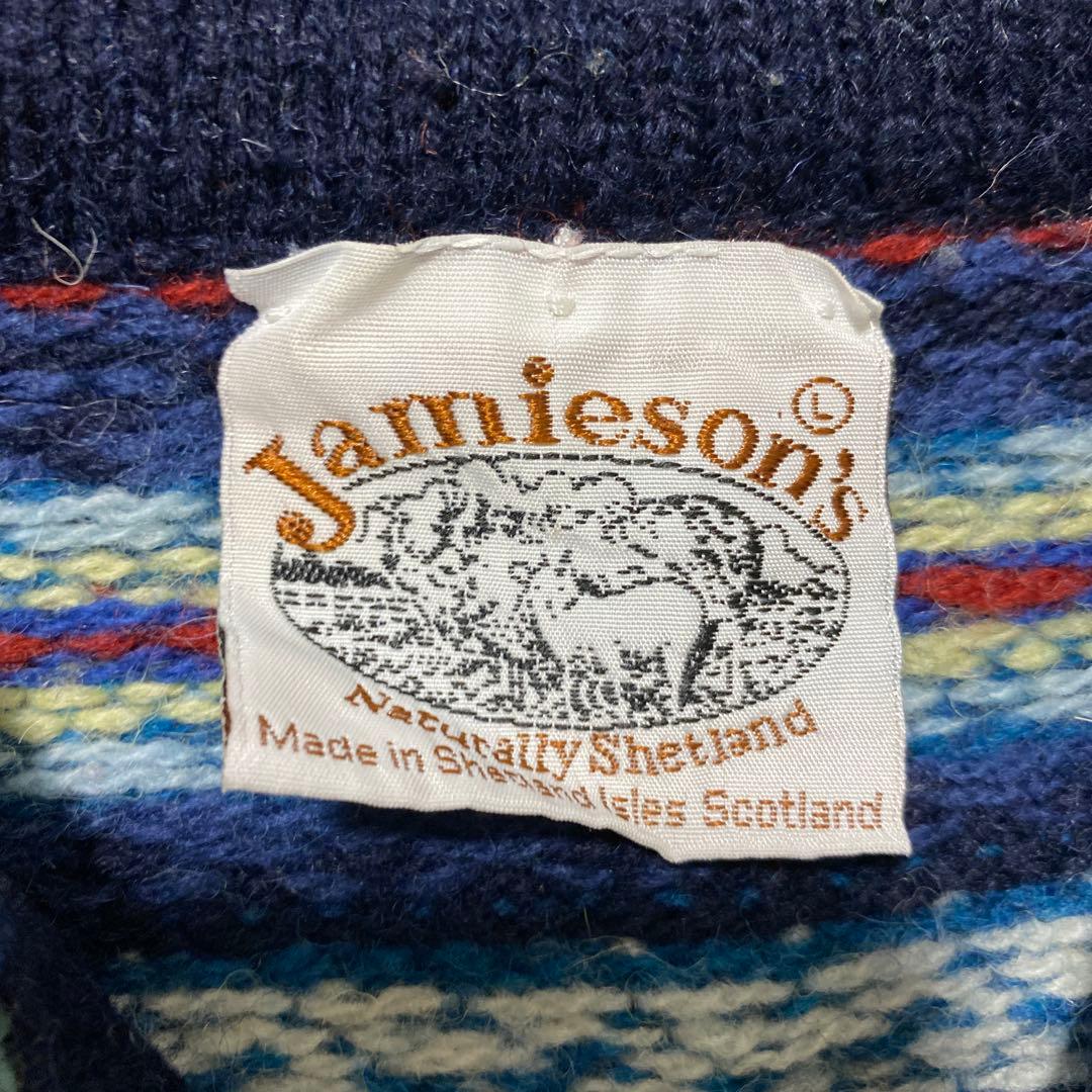 Jamieson's ニットベスト フード付き SHIPS メンズサイズL