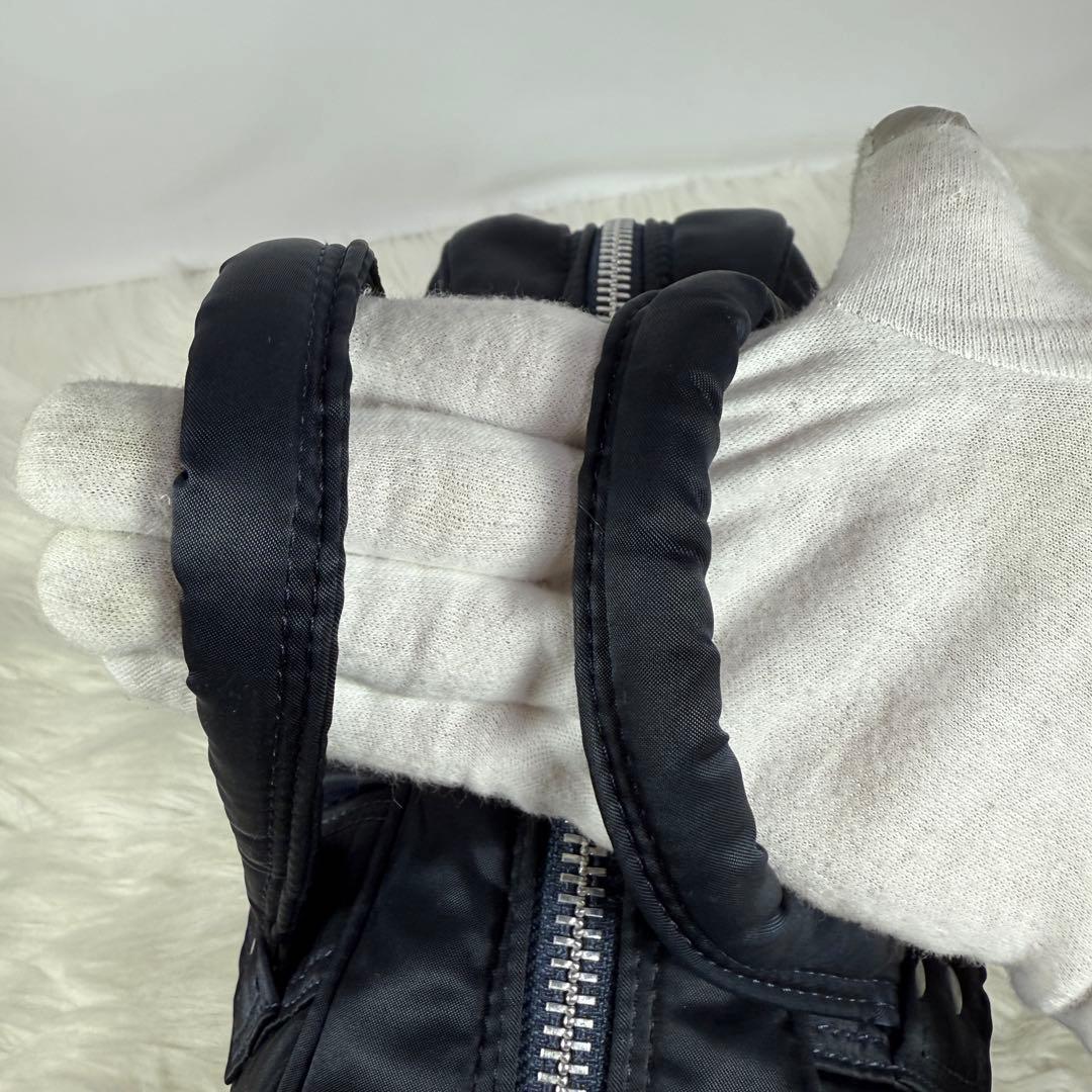 [未使用級] HEAD PORTER　ミニダッフルバッグ　ネイビー