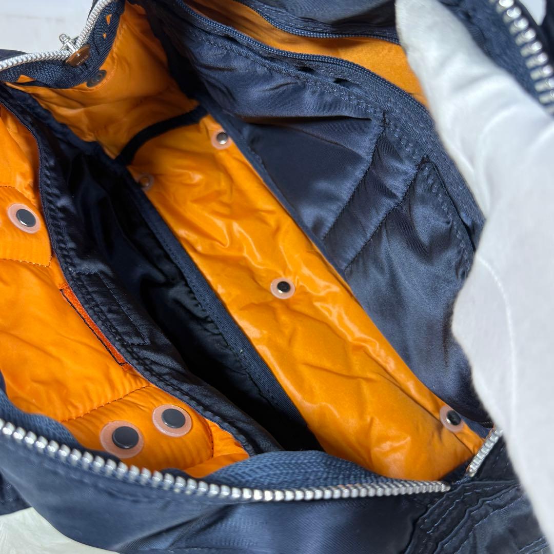 [未使用級] HEAD PORTER　ミニダッフルバッグ　ネイビー