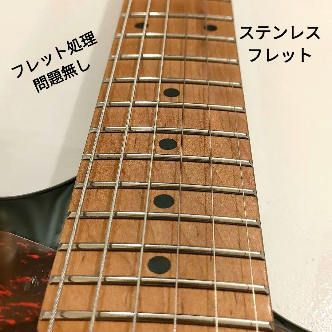 k*e様 Bacchus GS-2DX RSM/BLK ステンレスフレット SS