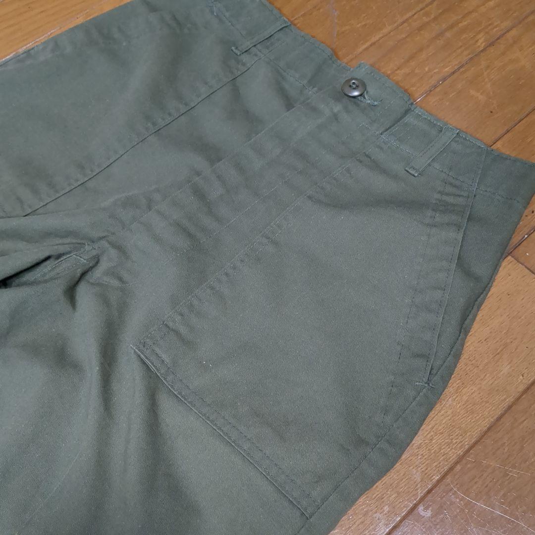 80年代　USARMY OG107 ベーカーパンツ ウエスト74センチ　綿ポリ混