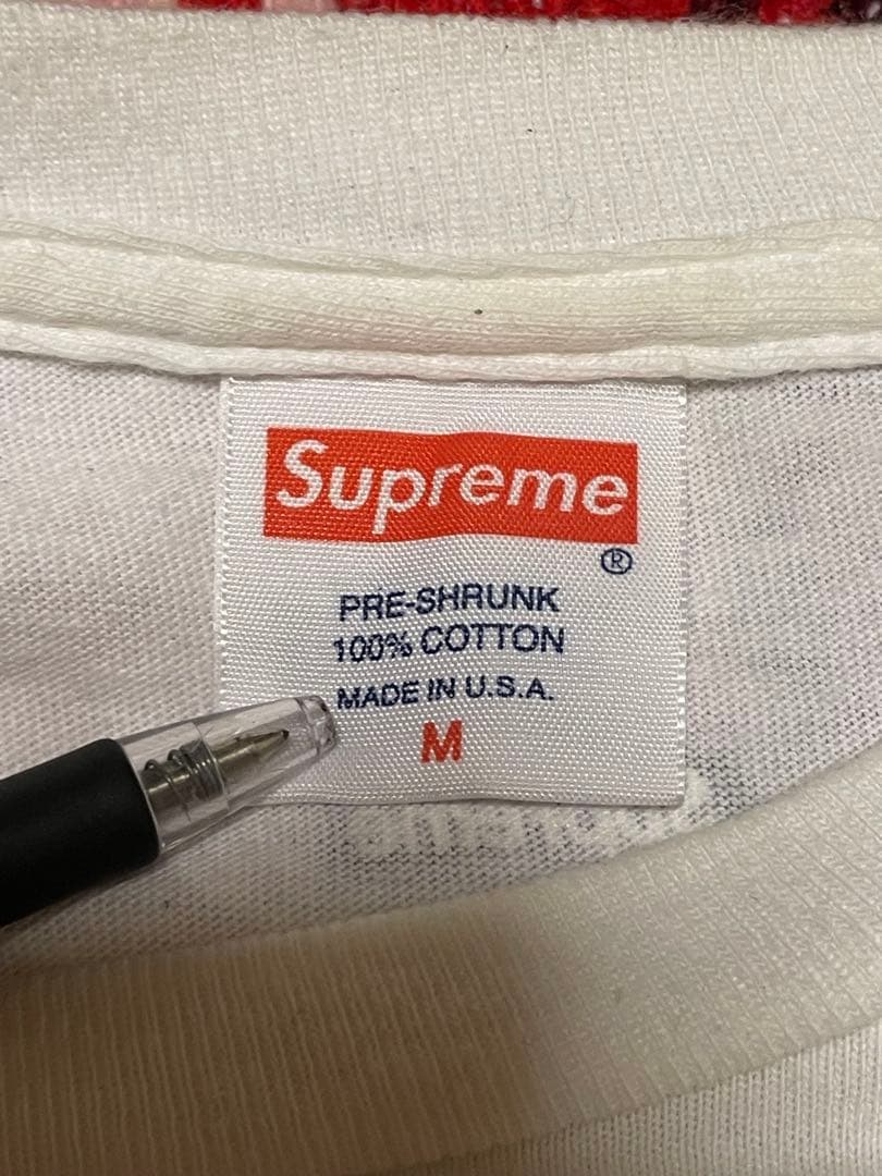 トップス Supreme 12SS Origin Tee M White art tee