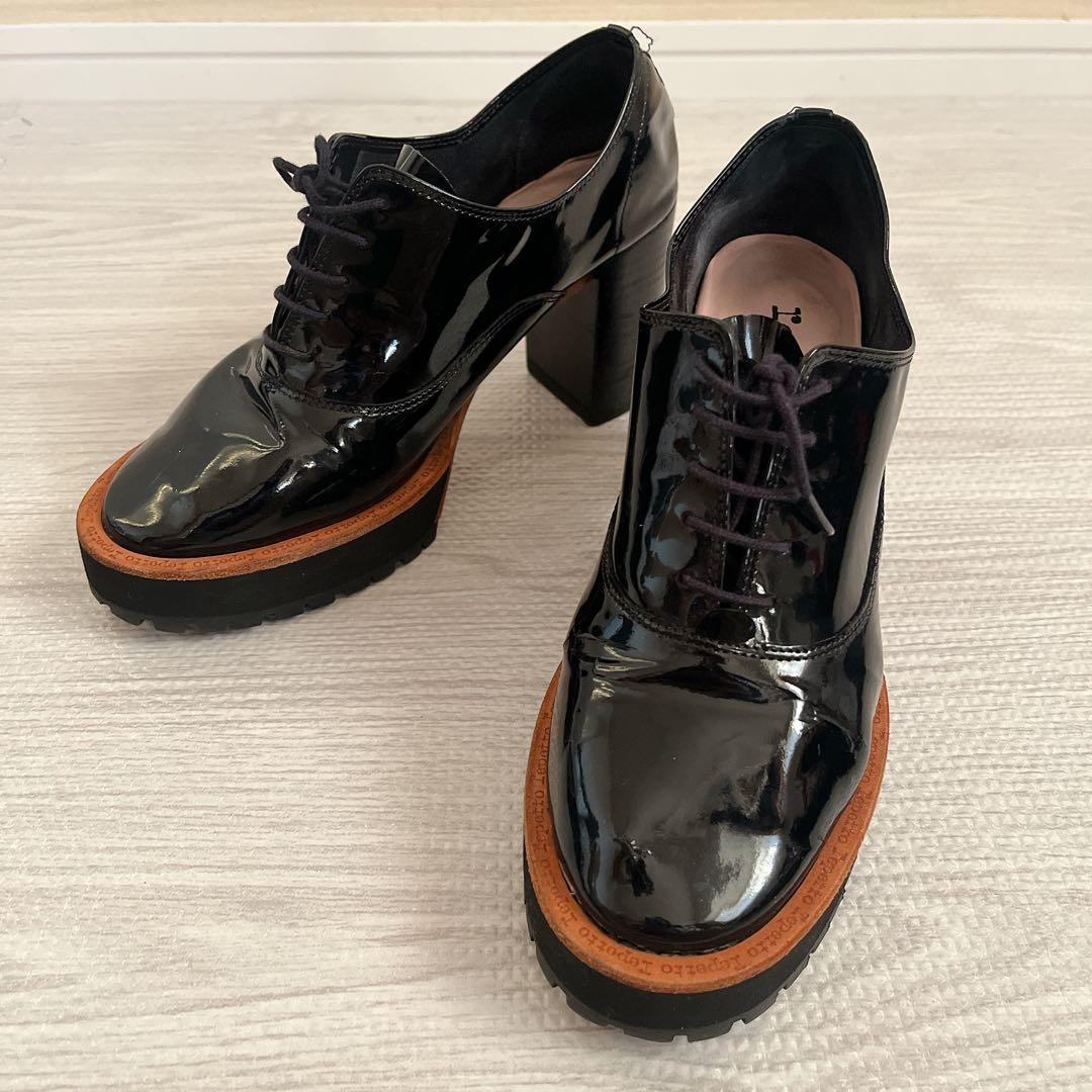 repetto IVAN レペット チャンキーヒール 厚底 37