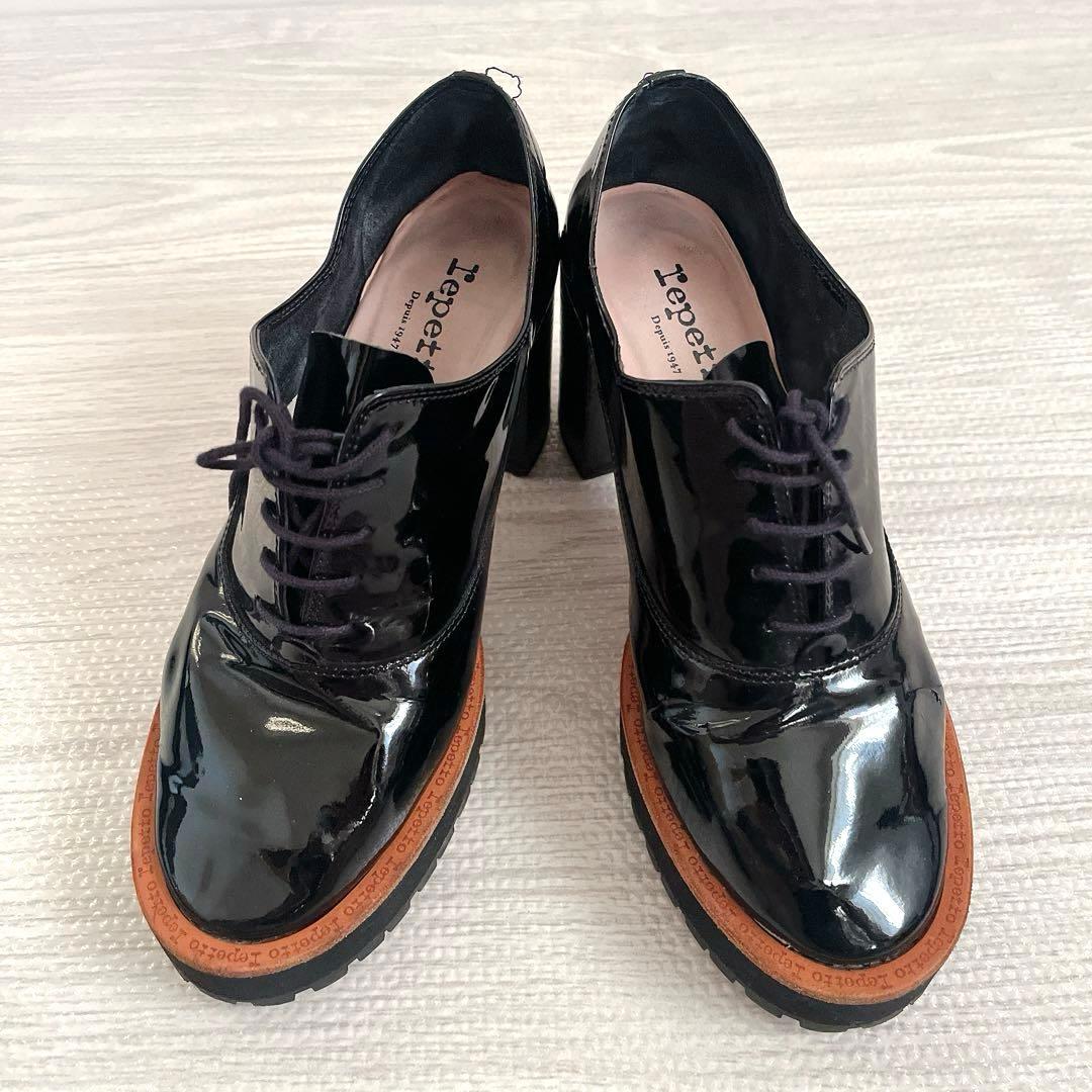 repetto IVAN レペット チャンキーヒール 厚底 37