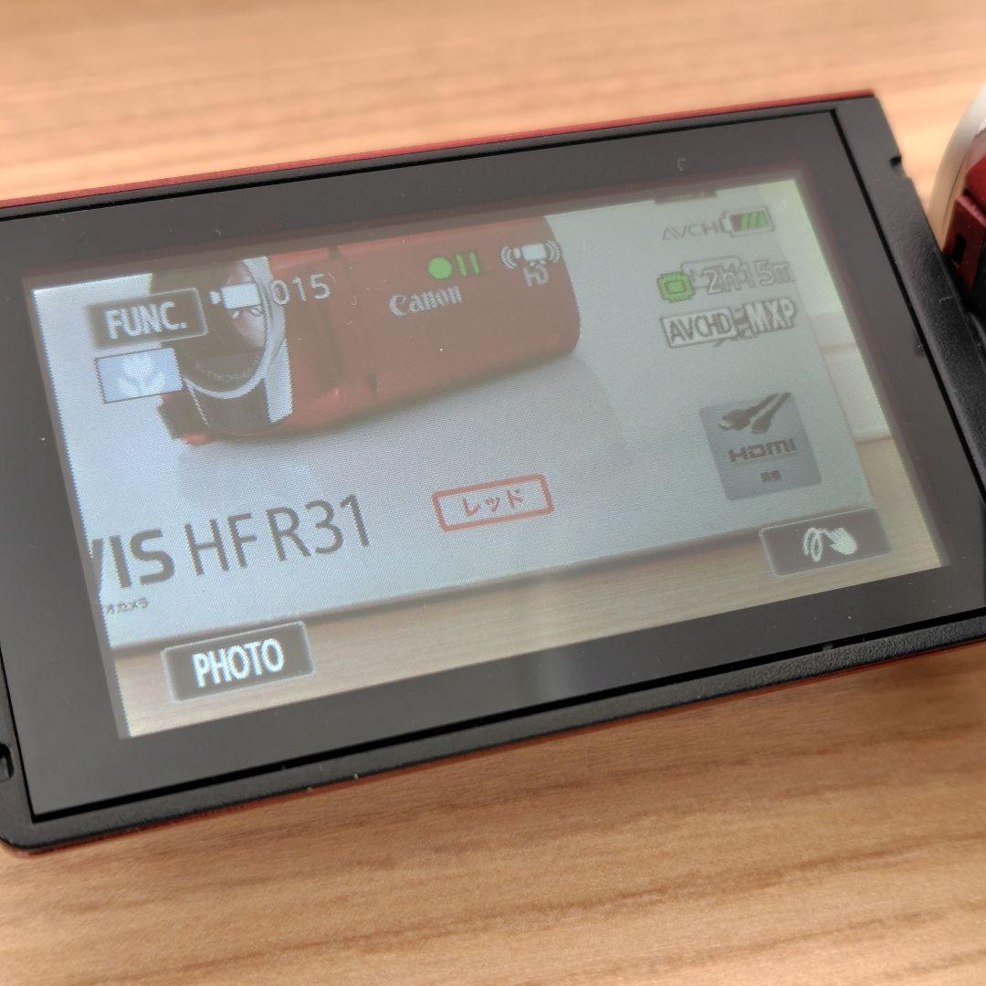 Canon IVIS HF R31 レッド ビデオカメラ 本体