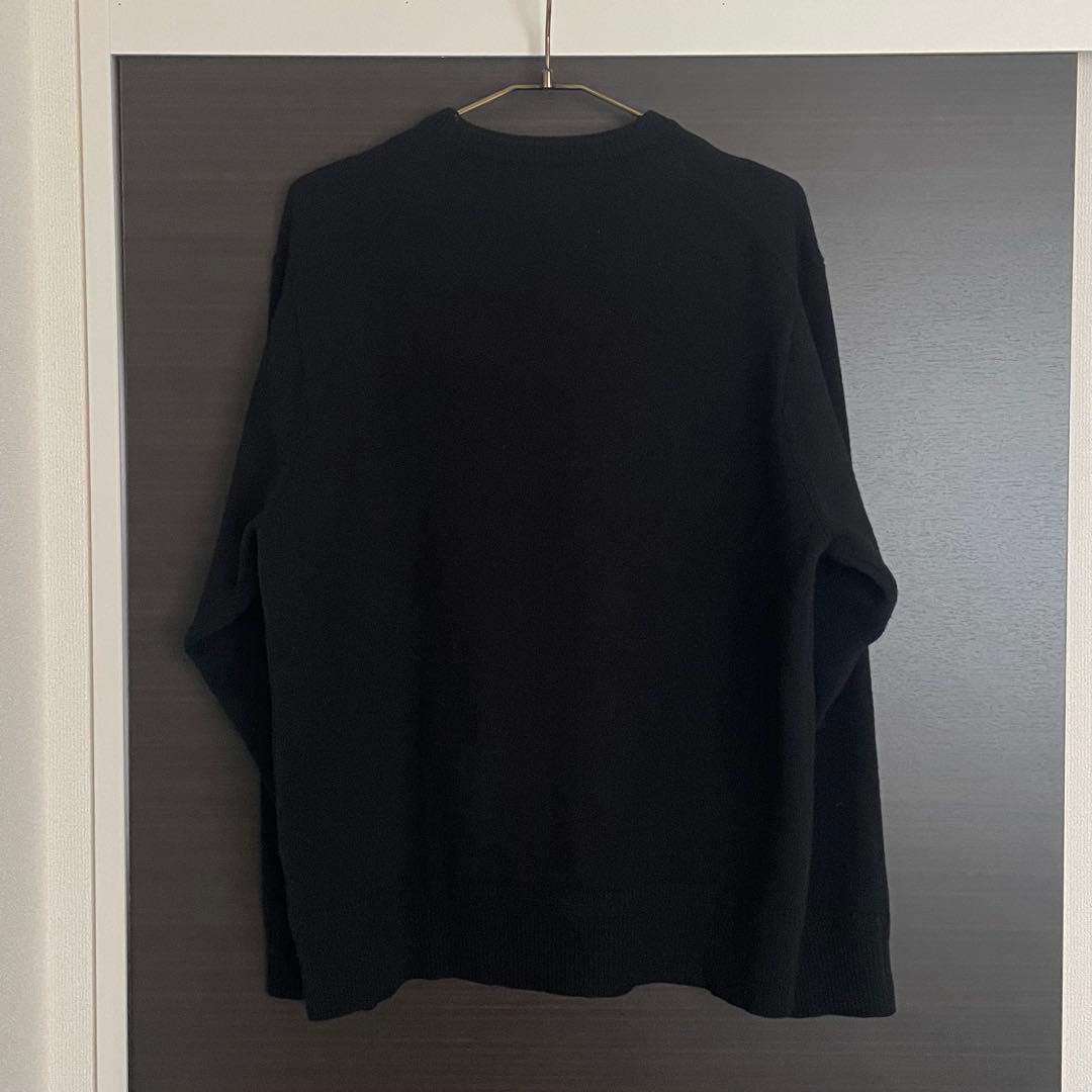 BRIEFING HOL MEN’S BG FLAG CREWNECK KNIT