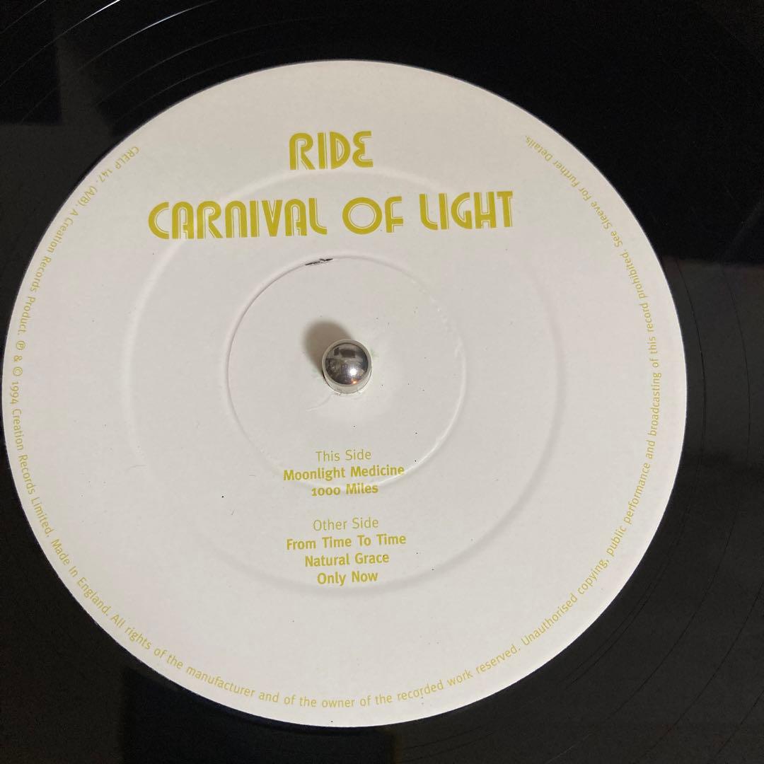 洋楽 Ride / Carnival Of Light LP
