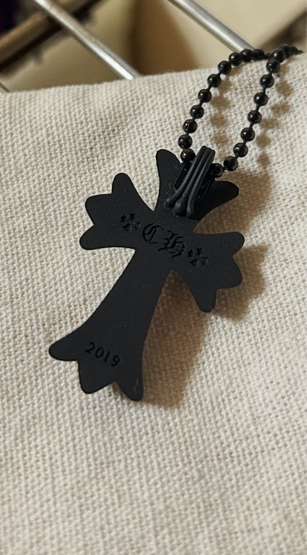 Chrome Hearts クロムハーツCHクロスシリコンネックレス
