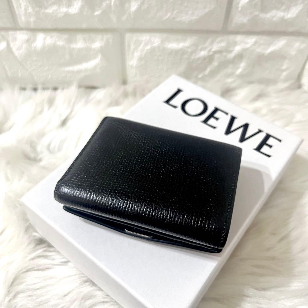 【血圧低め様】LOEWE ロエベ トライフォールド 三つ折り財布 箱付き