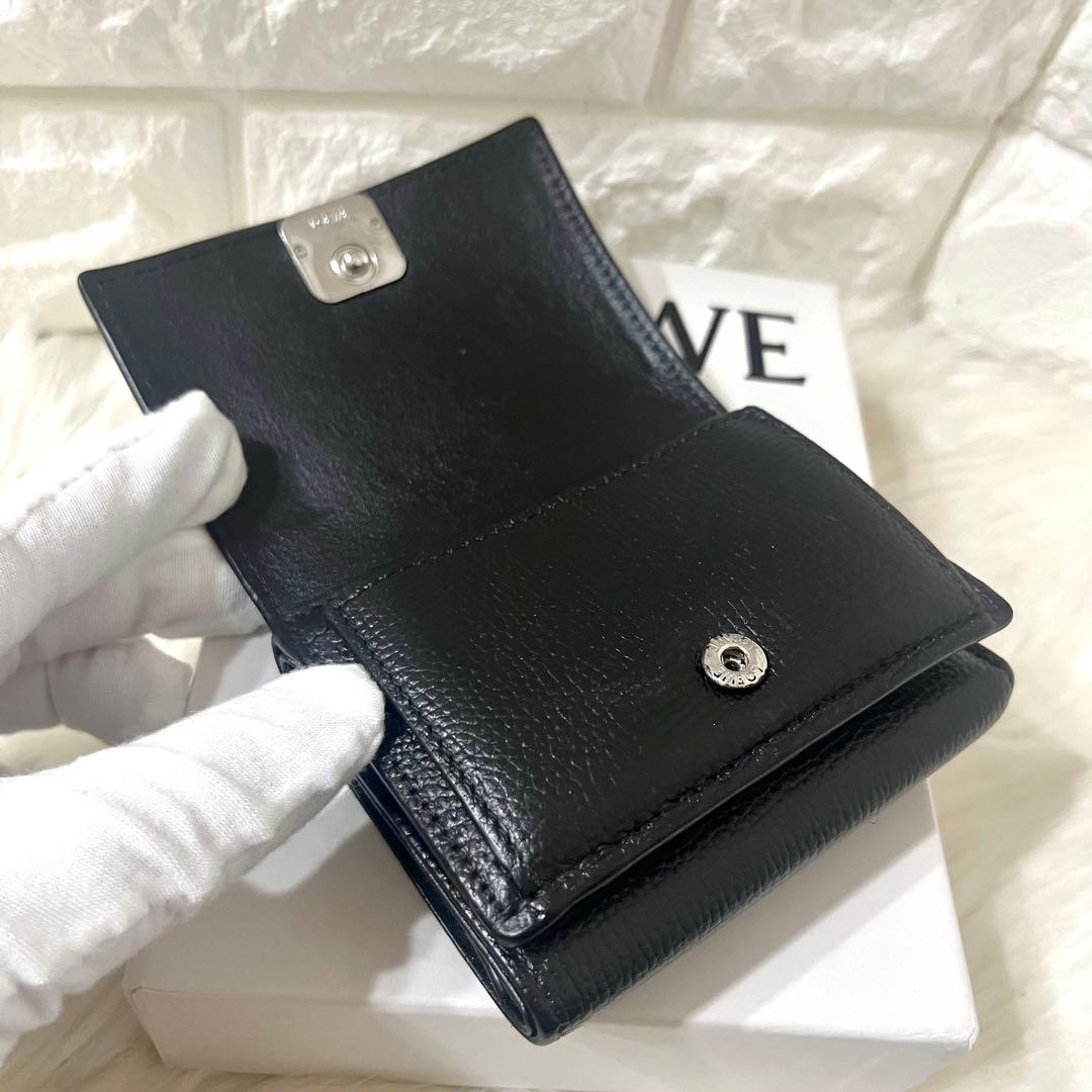 【血圧低め様】LOEWE ロエベ トライフォールド 三つ折り財布 箱付き