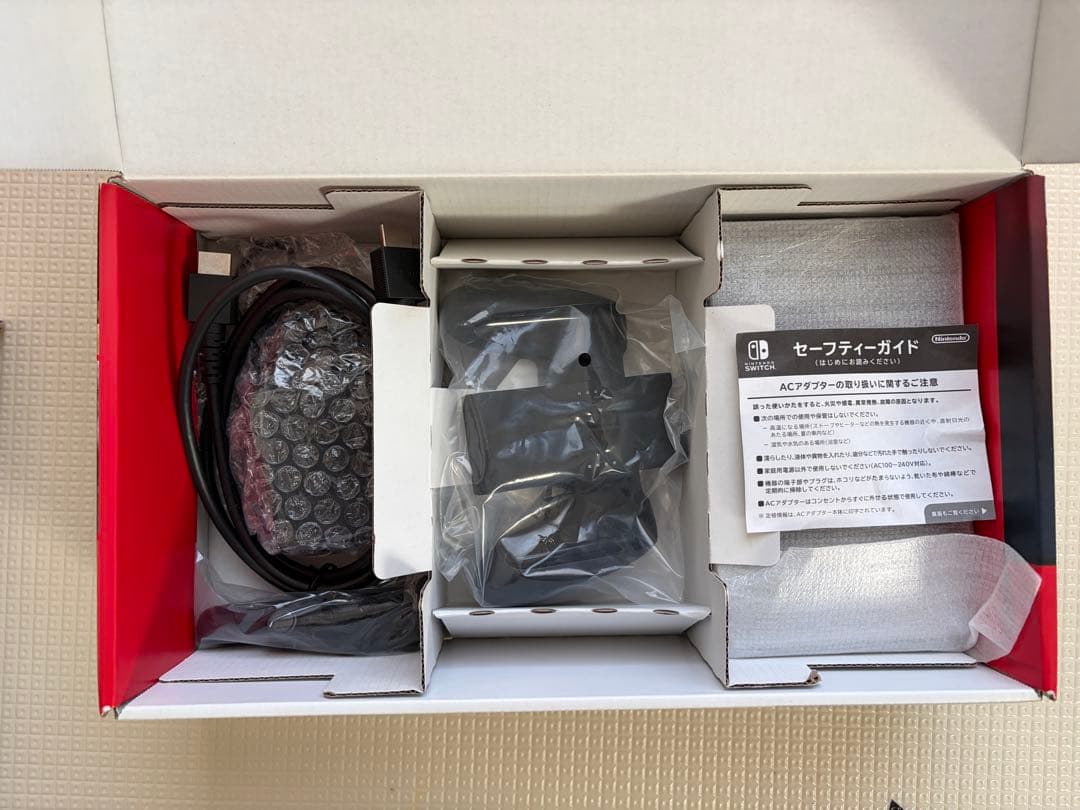Nintendo Switch 青/赤 本体 付属品付き