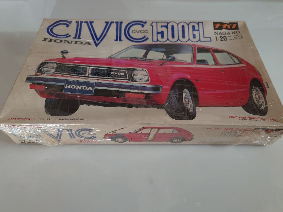 ナガノ HONDA CIVIC シビック1500GL CVCC 1/20 希少