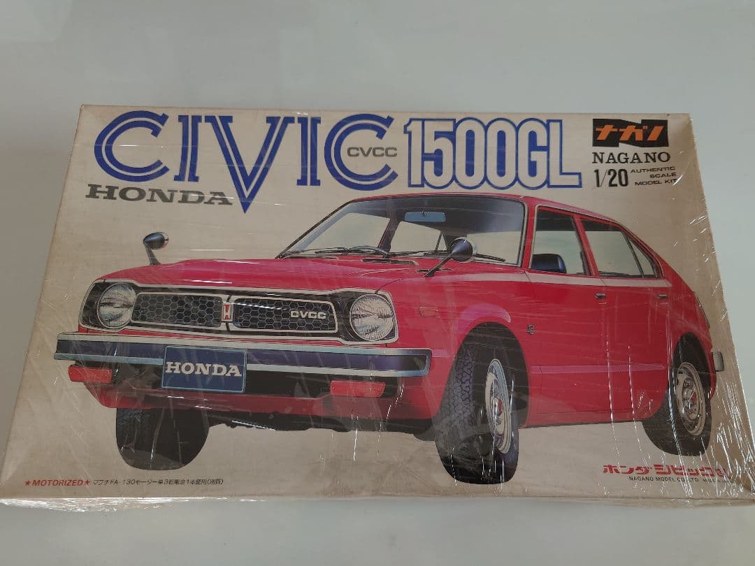ナガノ HONDA CIVIC シビック1500GL CVCC 1/20 希少