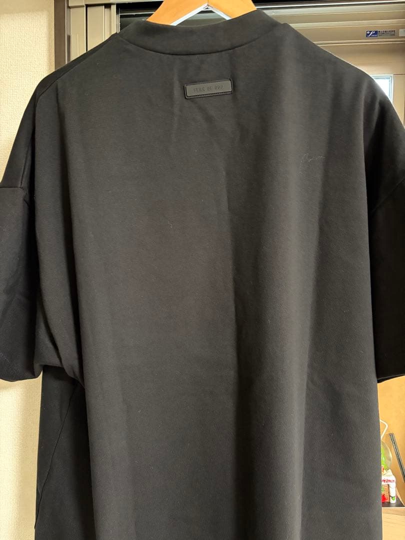 ESSENTIALS FEAR OF GOD ブラック Tシャツ