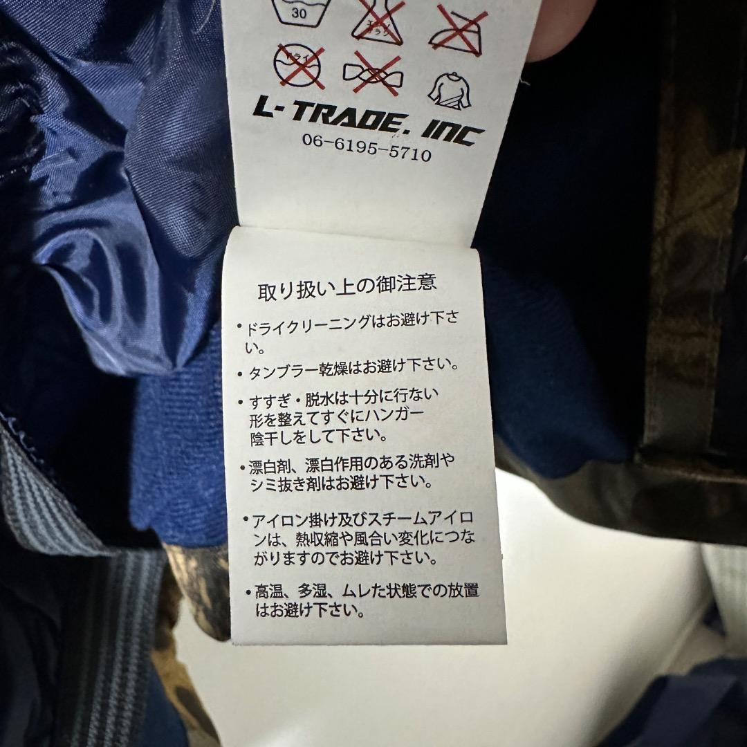 ネームレスエイジ namelessage スノボウェア 上下セット L カモフラ
