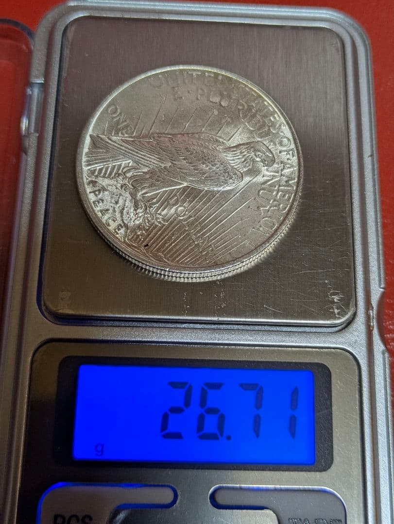ピースダラー 1ドル 銀貨1923年