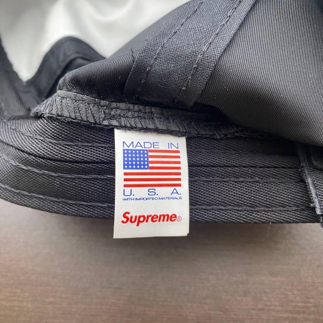 【美品】Supreme l Plate Camp Cap ブラック