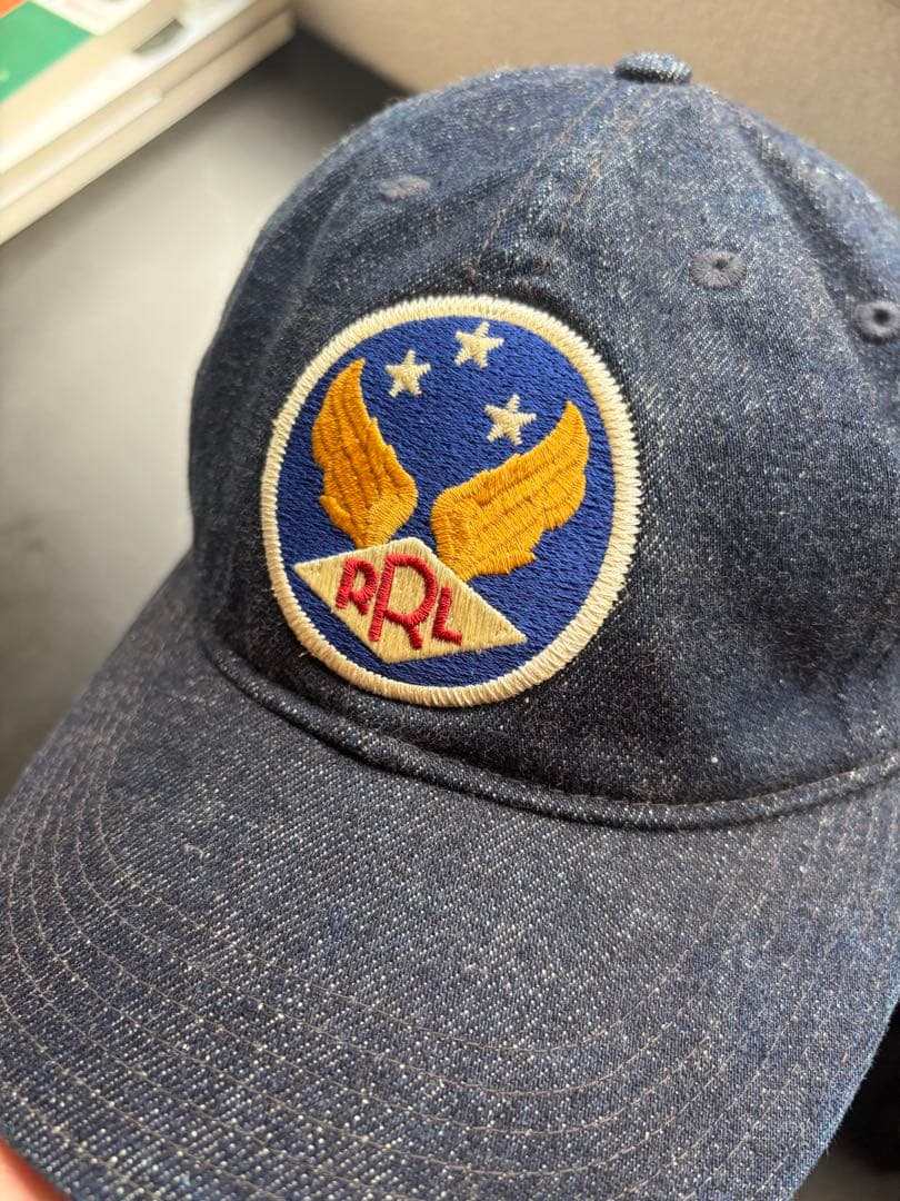 RRL Ralph Lauren デニム ベースボールキャップ