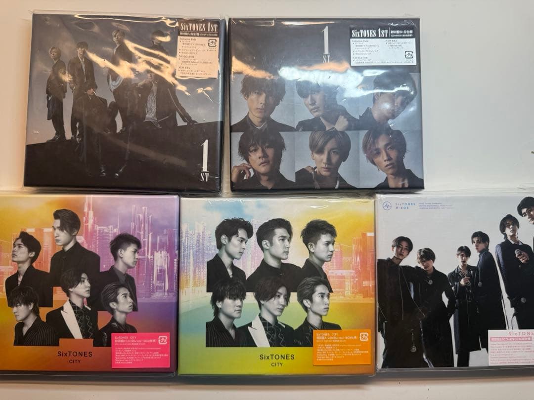 【まとめ売り】SixTONES CD アルバム ライブDVDセット(不揃い)