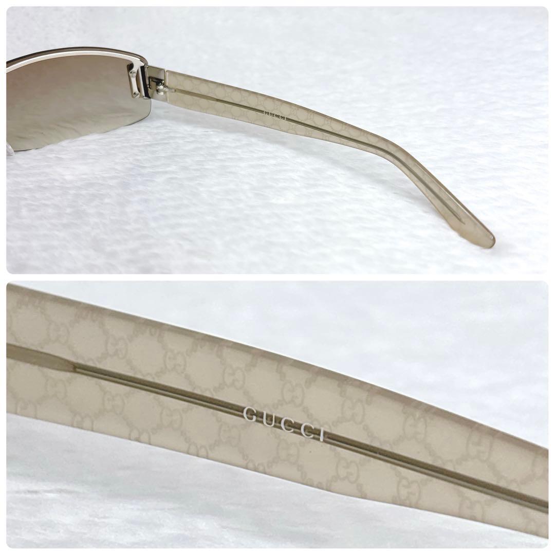 小物 GUCCI Vintage Rimless Sunglasses 00s Y2K