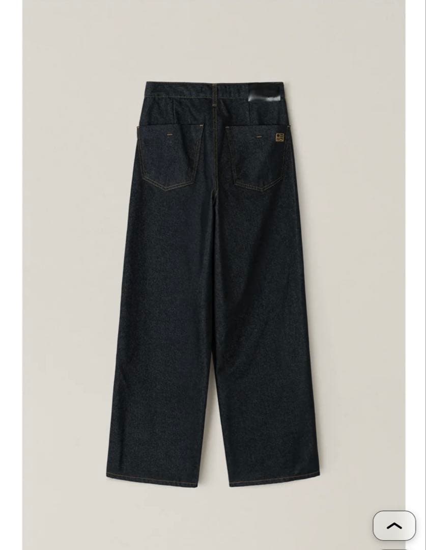 パンツ OHOTORO Wide Stitch Jeans Long M