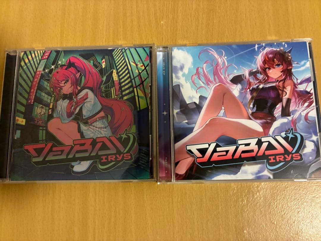 直筆サイン入り hololive EN IRyS YaBAI 両バージョン CD