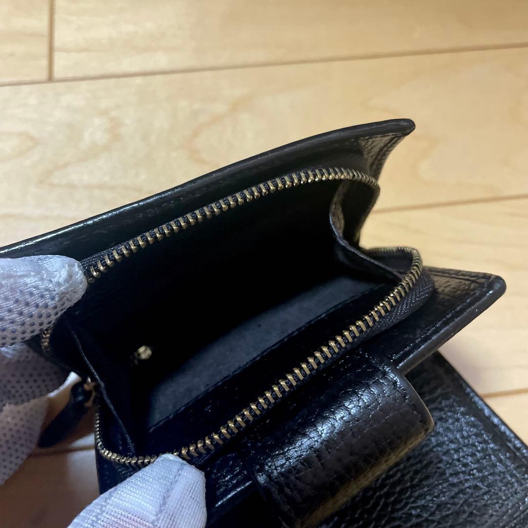 ○GUCCI グッチ折り財布 プチマーモント