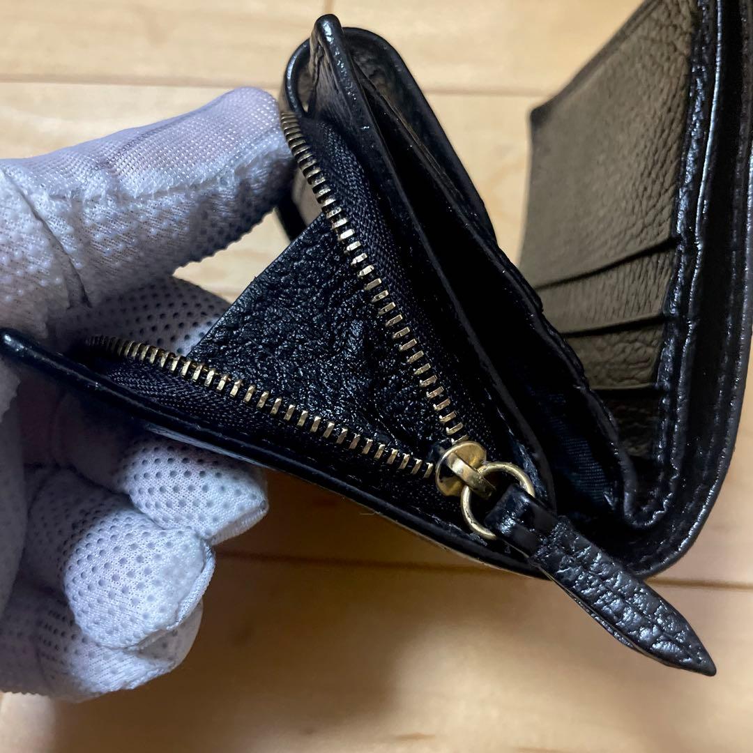 ○GUCCI グッチ折り財布 プチマーモント