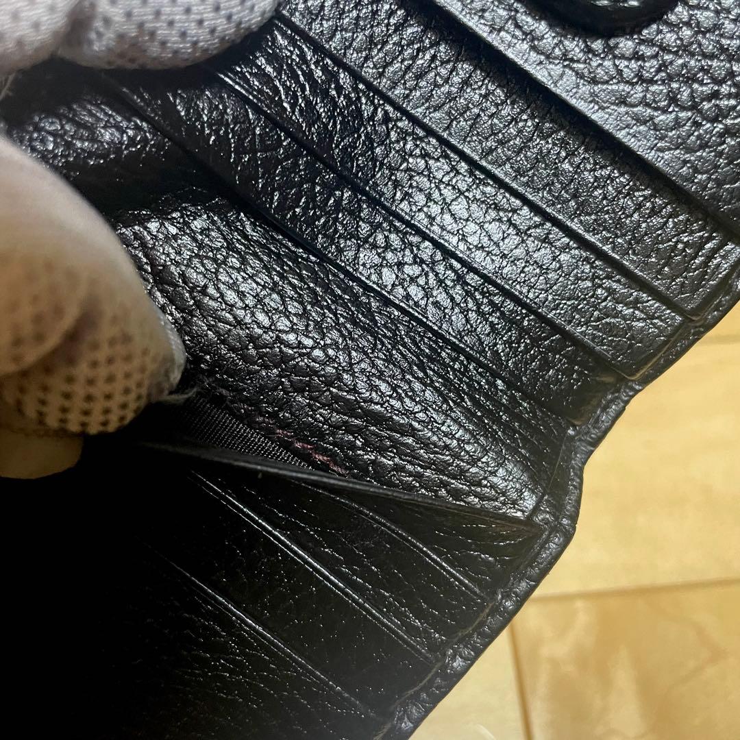○GUCCI グッチ折り財布 プチマーモント